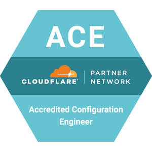 Cloudflare Accredited Configuration Engineer logo Cloudflare Accredited Configuration Engineer logo