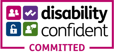 Disability Confident Committed badge Disability Confident Committed badge
