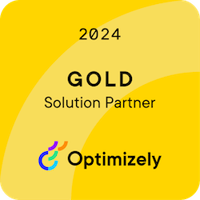 2024 Gold Optimizely solution partner badge. 2024 Gold Optimizely solution partner badge.
